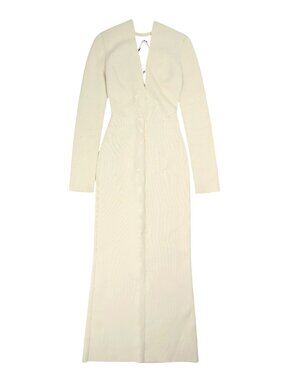 khaite the marca dress in ivory Khaite The Marca Dress In Ivory - Neutral